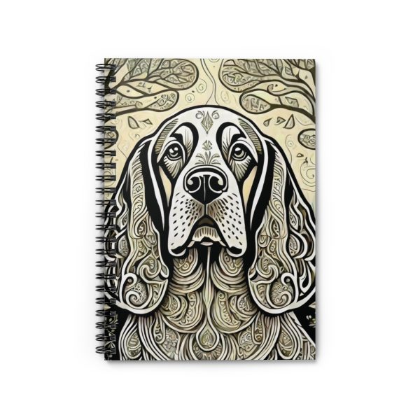Cocker Spaniel #3, Spiral Notebook - Ruled Line - Image 2