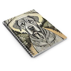 Great Dane #2, Spiral Notebook - Ruled Line