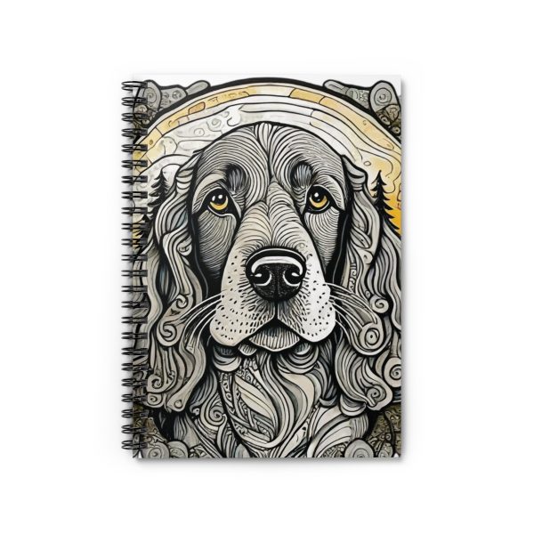 Cocker Spaniel, Spiral Notebook - Ruled Line - Image 2