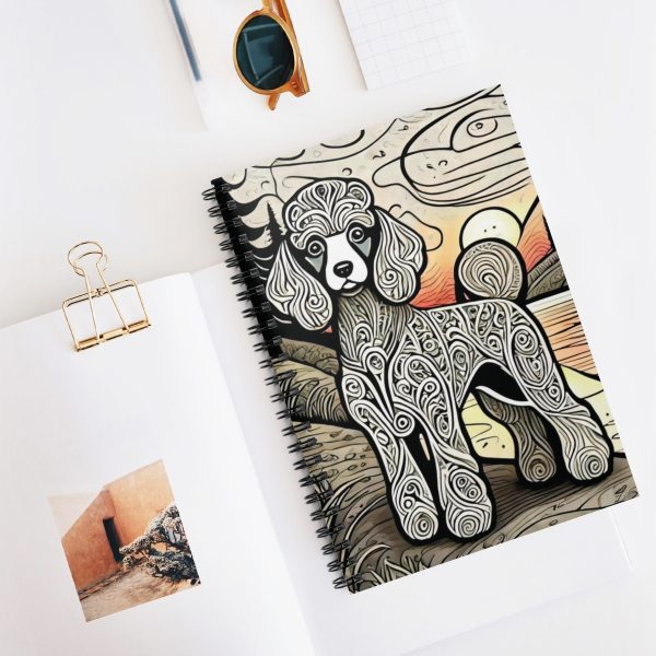 Poodle, Spiral Notebook - Ruled Line - Image 5