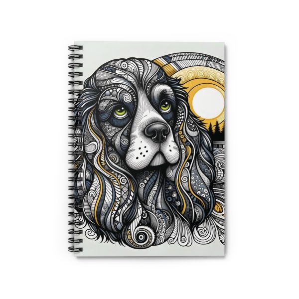 Cocker Spaniel #2, Spiral Notebook - Ruled Line - Image 2
