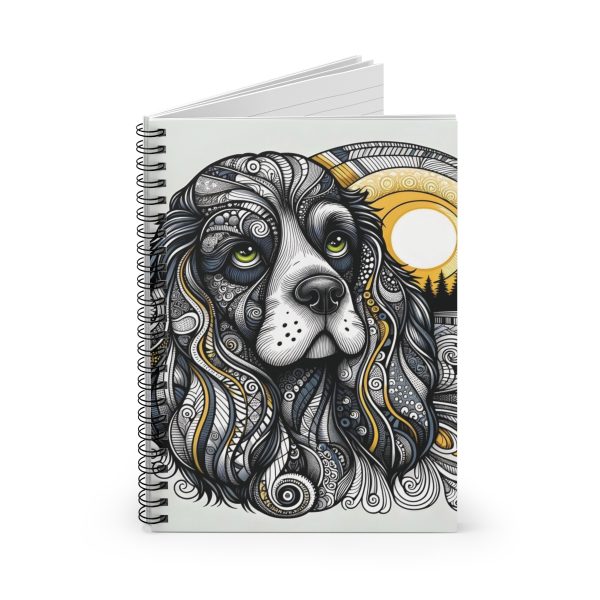 Cocker Spaniel #2, Spiral Notebook - Ruled Line - Image 3