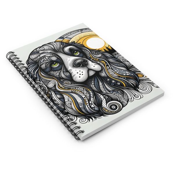 Cocker Spaniel #2, Spiral Notebook - Ruled Line - Image 4