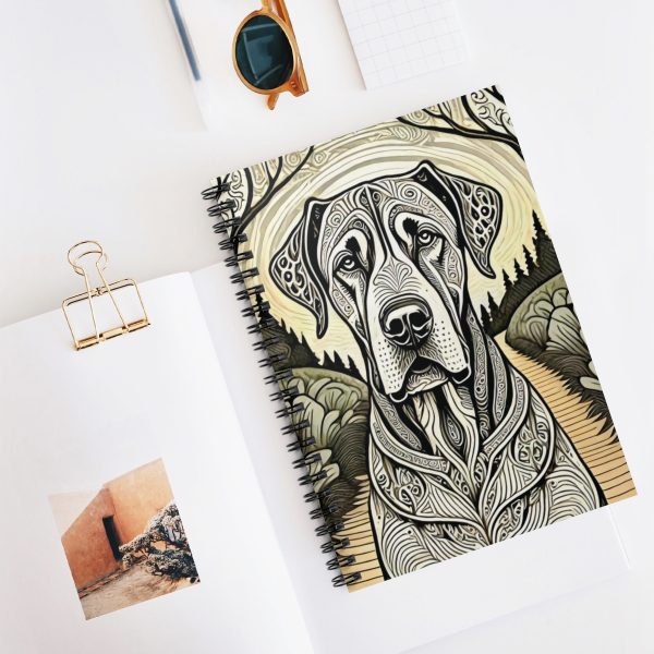 Great Dane #2, Spiral Notebook - Ruled Line - Image 5