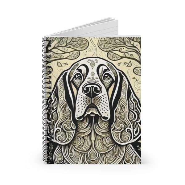 Cocker Spaniel #3, Spiral Notebook - Ruled Line - Image 3