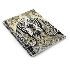 Cocker Spaniel #3, Spiral Notebook - Ruled Line