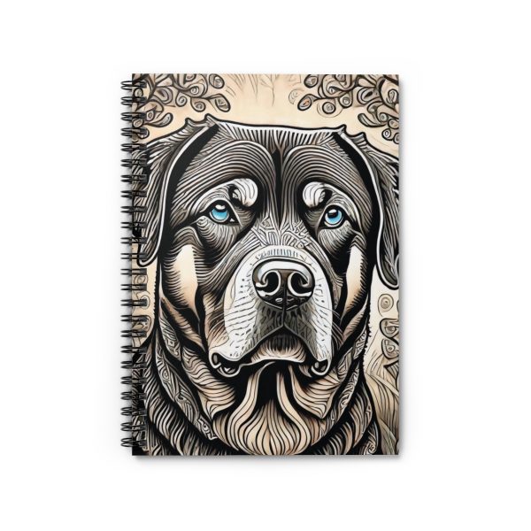Rottweiler, Spiral Notebook - Ruled Line - Image 2
