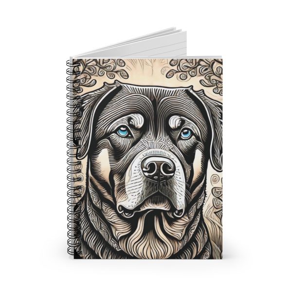 Rottweiler, Spiral Notebook - Ruled Line - Image 3