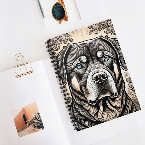 Rottweiler, Spiral Notebook - Ruled Line - Image 5