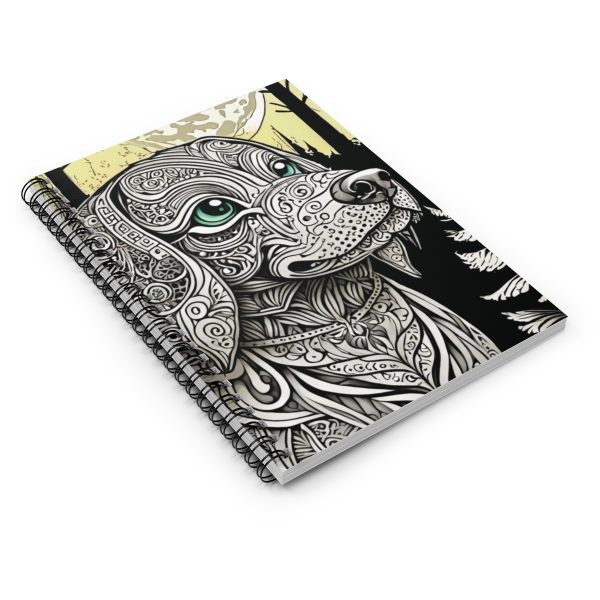 Beagle, Spiral Notebook - Ruled Line