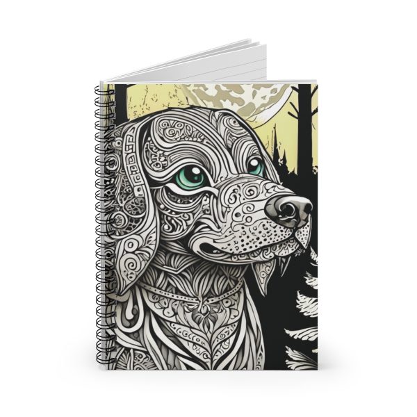 Beagle, Spiral Notebook - Ruled Line - Image 3