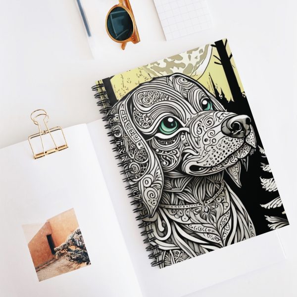 Beagle, Spiral Notebook - Ruled Line - Image 5