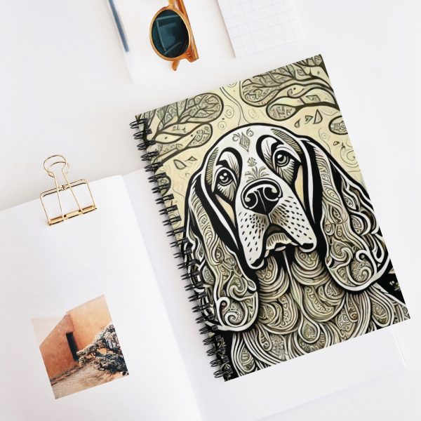 Cocker Spaniel #3, Spiral Notebook - Ruled Line - Image 5