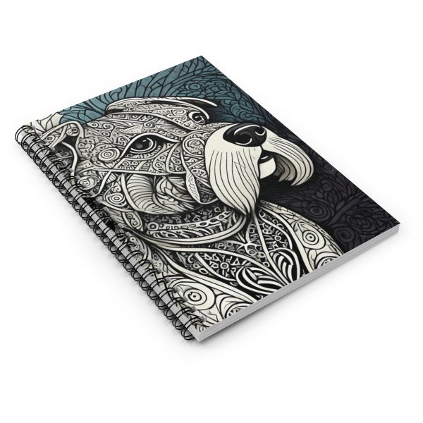 Boston Terrier, Spiral Notebook - Ruled Line
