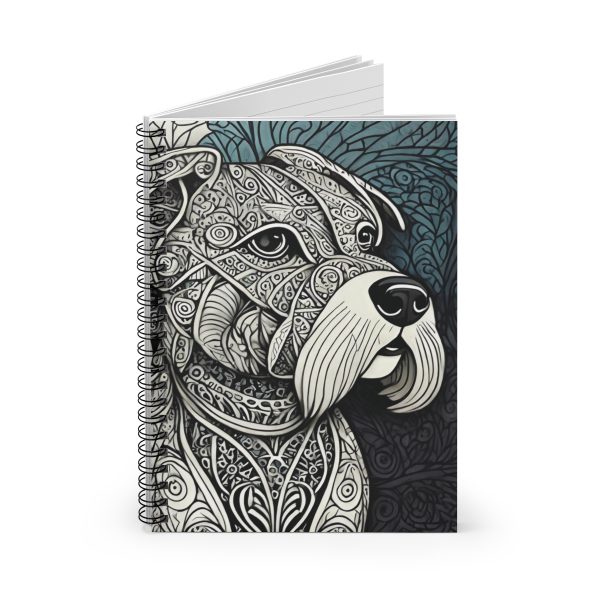 Boston Terrier, Spiral Notebook - Ruled Line - Image 3