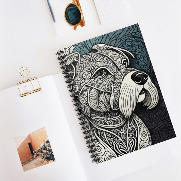 Boston Terrier, Spiral Notebook - Ruled Line - Image 5