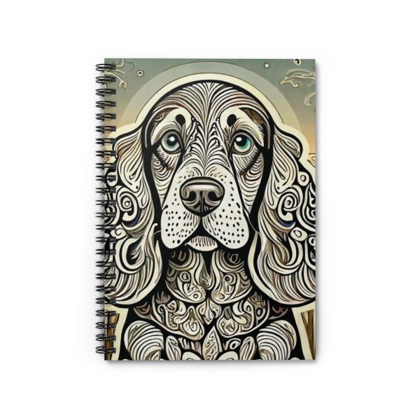 Cocker Spaniel #5, Spiral Notebook - Ruled Line - Image 2