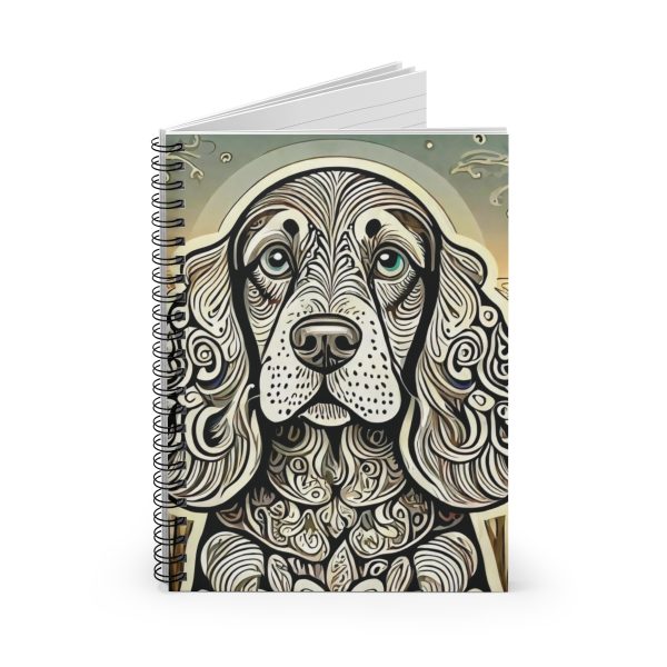 Cocker Spaniel #5, Spiral Notebook - Ruled Line - Image 3