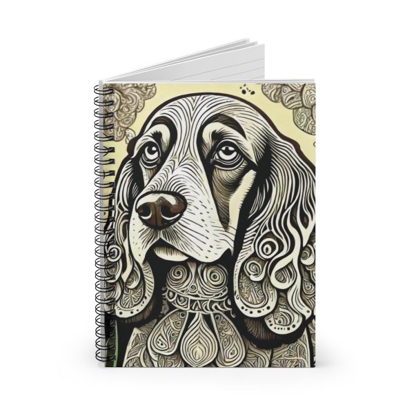 Cocker Spaniel #4, Spiral Notebook - Ruled Line - Image 3