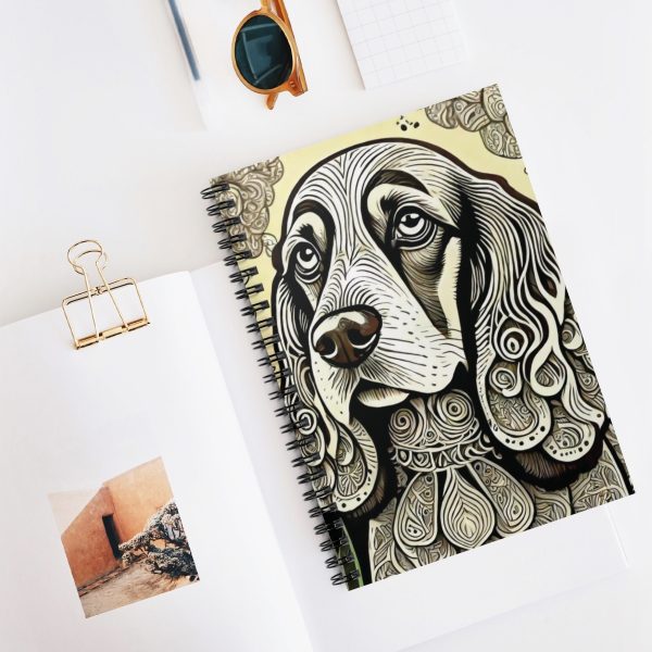 Cocker Spaniel #4, Spiral Notebook - Ruled Line - Image 5