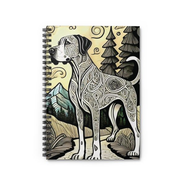 Great Dane #3, Spiral Notebook - Ruled Line - Image 2