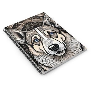 Corgi, Spiral Notebook - Ruled Line