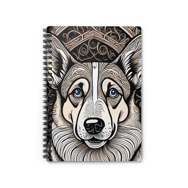 Corgi, Spiral Notebook - Ruled Line - Image 2