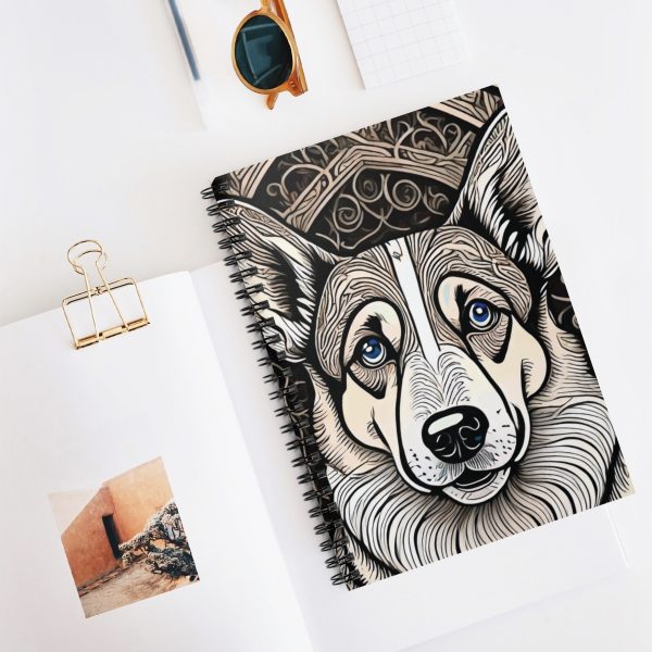 Corgi, Spiral Notebook - Ruled Line - Image 5