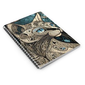 Siamese, Spiral Notebook - Ruled Line