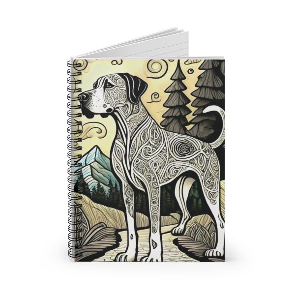 Great Dane #3, Spiral Notebook - Ruled Line - Image 3
