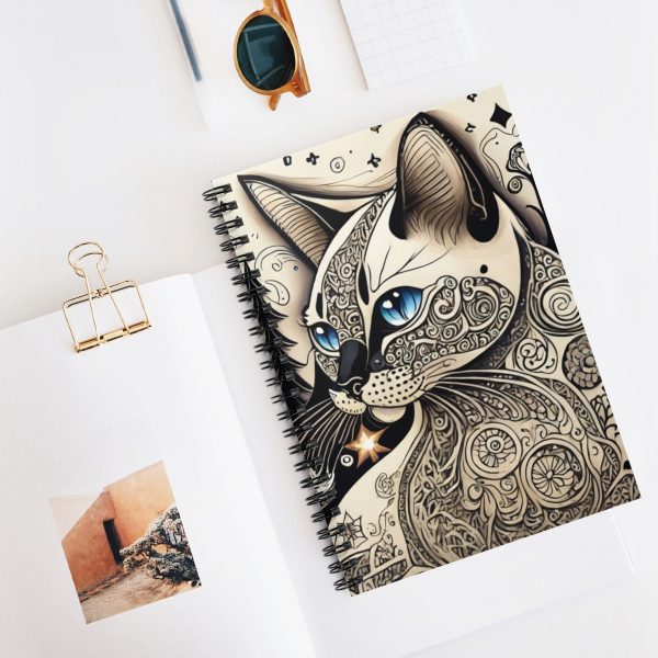 Siamese #2, Spiral Notebook - Ruled Line - Image 5