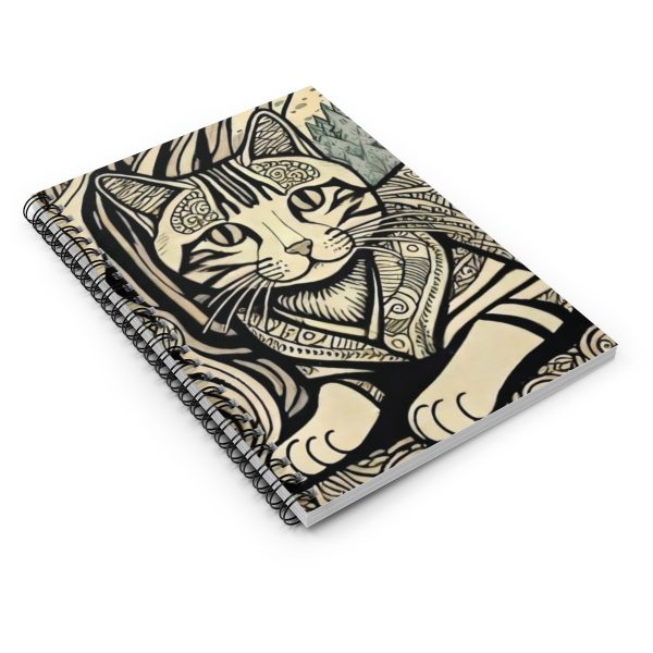 Tabby, Spiral Notebook - Ruled Line