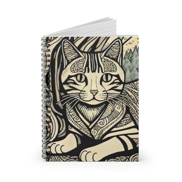 Tabby, Spiral Notebook - Ruled Line - Image 3