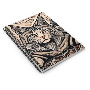 Maine Coon, Spiral Notebook - Ruled Line