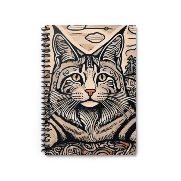 Maine Coon, Spiral Notebook - Ruled Line - Image 2