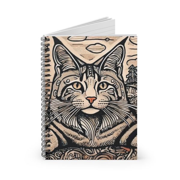 Maine Coon, Spiral Notebook - Ruled Line - Image 3
