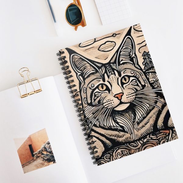 Maine Coon, Spiral Notebook - Ruled Line - Image 5