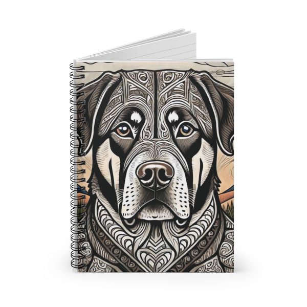 Rottweiler #2, Spiral Notebook - Ruled Line - Image 3