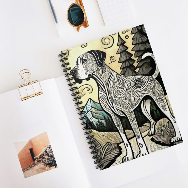 Great Dane #3, Spiral Notebook - Ruled Line - Image 5