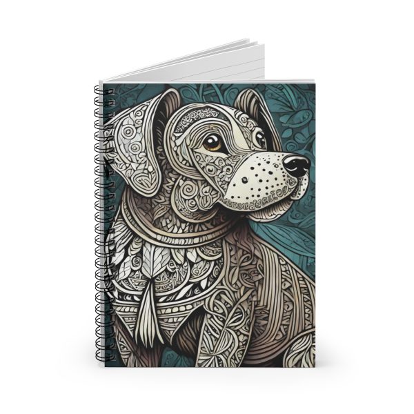 Labrador Retriever, Spiral Notebook - Ruled Line - Image 3