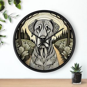 Great Dane #2, Wall Clock