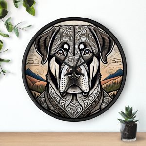 Rottweiler #2, Wall Clock