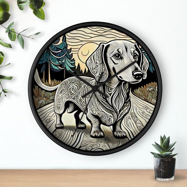 Dachshund, Wall Clock