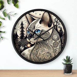 Siamese #2, Wall Clock