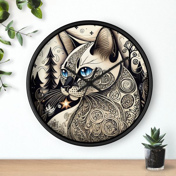Siamese #2, Wall Clock