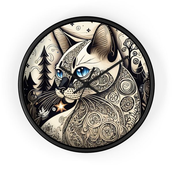 Siamese #2, Wall Clock - Image 2
