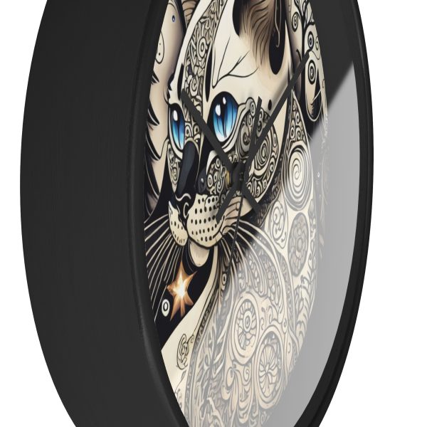 Siamese #2, Wall Clock - Image 3
