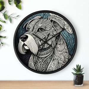 Boston Terrier, Wall Clock