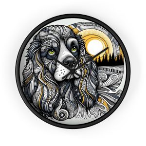 Cocker Spaniel #2, Wall Clock