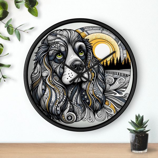 Cocker Spaniel #2, Wall Clock - Image 3